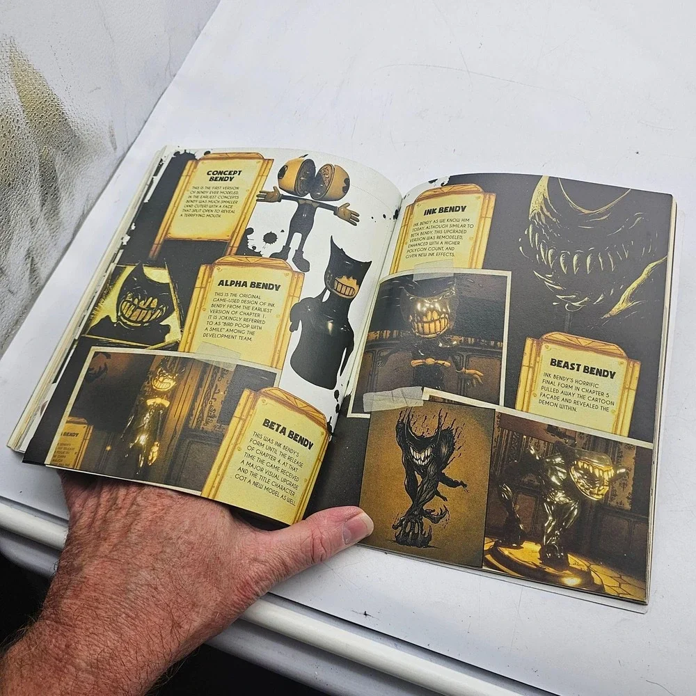 Bendy And The Ink Machine Joey Drew Studios Employee Handbook Guide Strategy